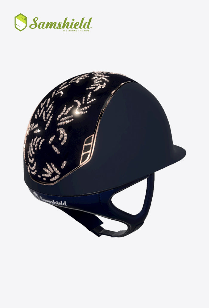 Samshield - Helm Classic Flower Swarovski