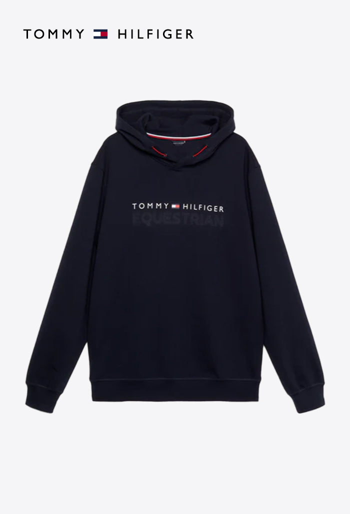 Tommy Hilfiger - Herren Reit-Shirt - LONDON Logo Fleece Hoodie