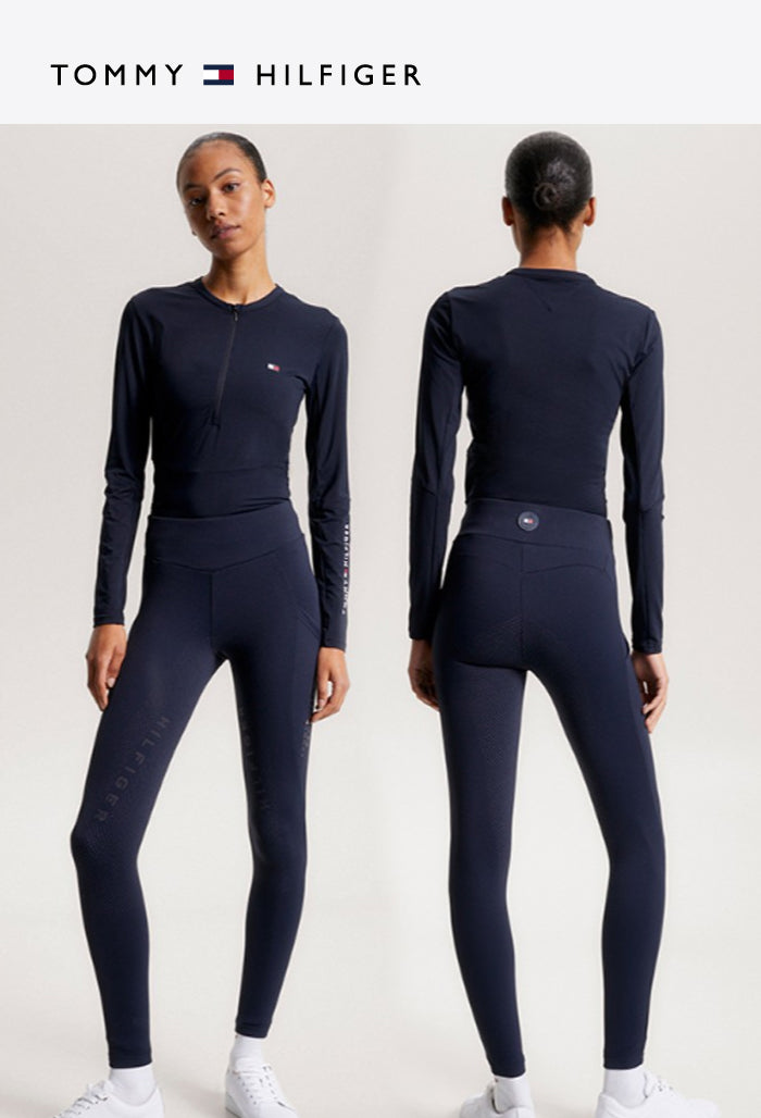 Tommy Hilfiger - Damen Winter Full Grip Leggings - MONACO