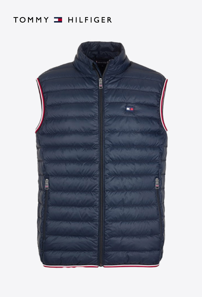 Tommy Hilfiger – Herren-Reitweste – Leichte Re-Down-Weste