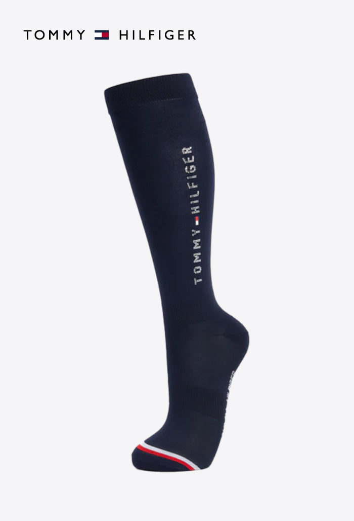 Tommy Hilfiger - Winter-Reitsocken "Lisbon" mit Nieten, 3er-Pack