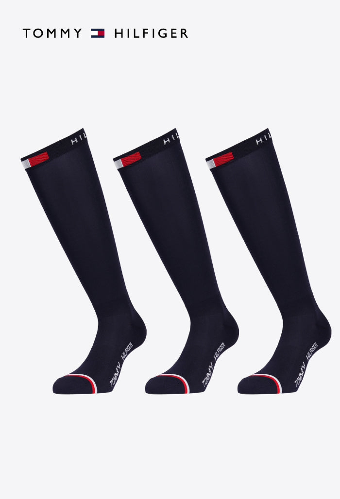 Tommy Hilfiger – Newburgh Reitsocken 3er-Pack