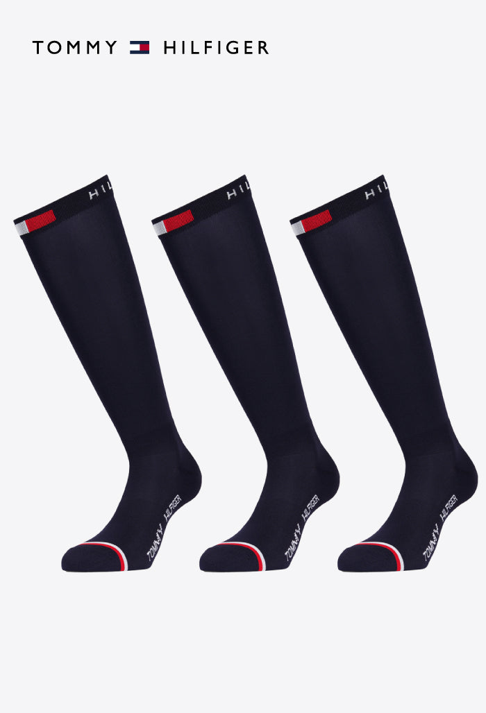 Tommy Hilfiger – Newburgh Reitsocken 3er-Pack