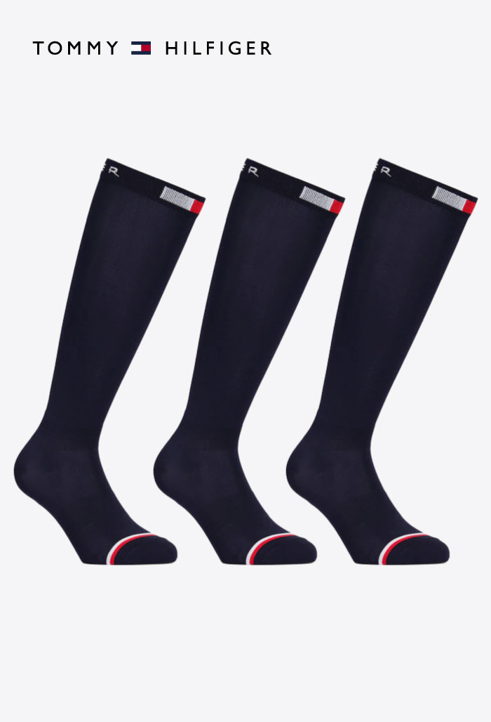 Tommy Hilfiger – Newburgh Reitsocken 3er-Pack