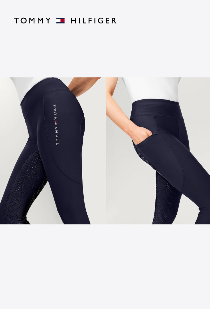 Tommy Hilfiger – Damen-Leggings mit durchgehendem Grip Devon