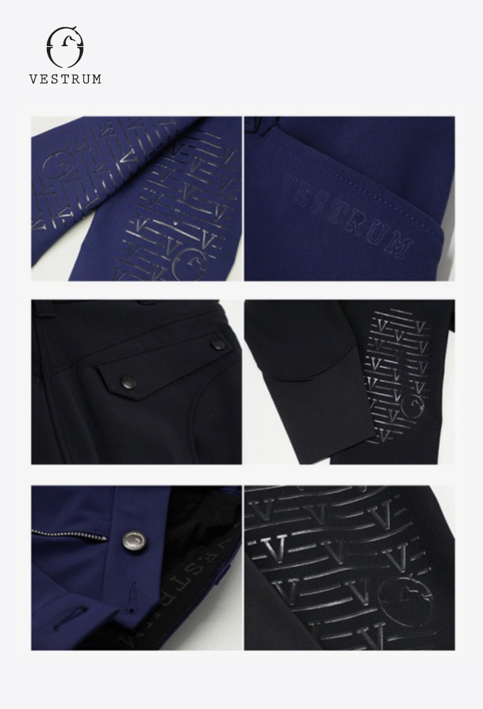 Vestrum - Herren-Kniebesatzreithose Nashville