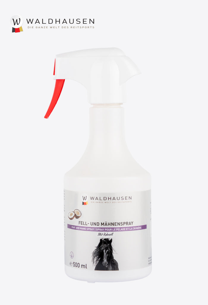Waldhausen – Fell- und Mähnenspray mit Kokosöl, 500 ml
