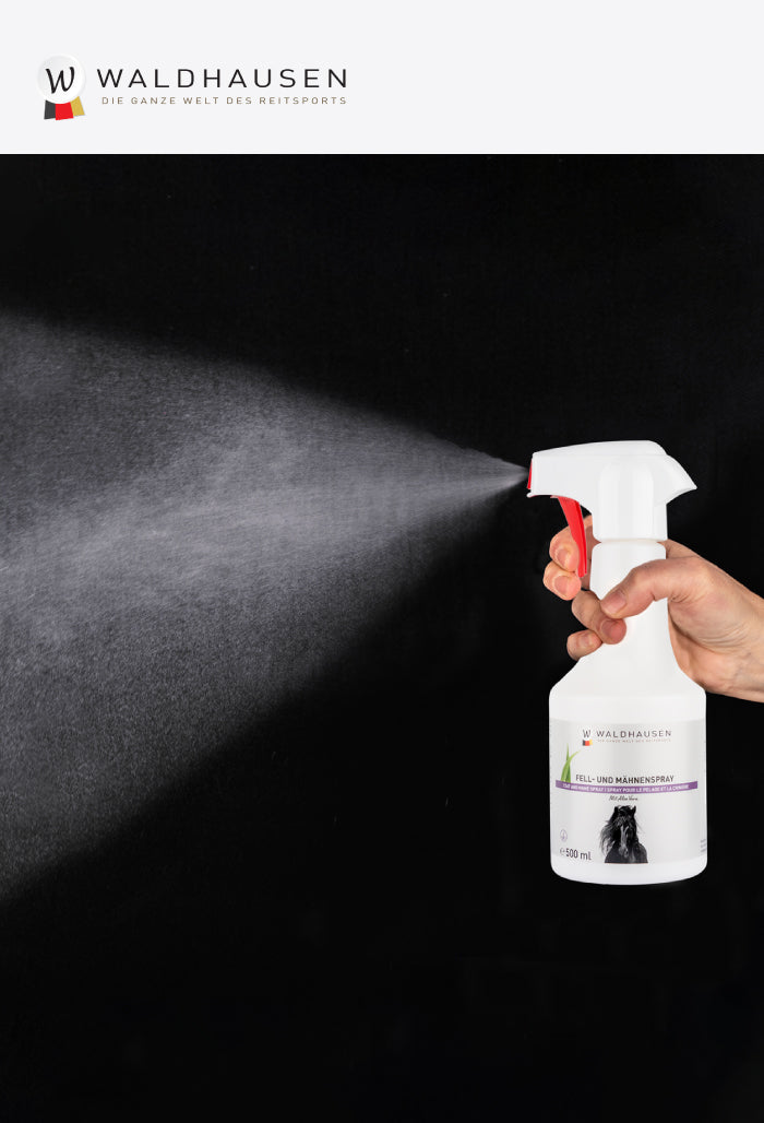 Waldhausen – Fell- und Mähnenspray mit Aloe Vera, 500 ml