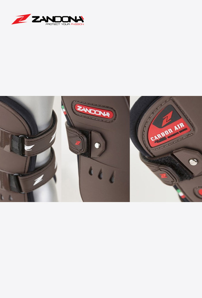 Zandona – Carbon Air Gamaschen mit Klettverschluss