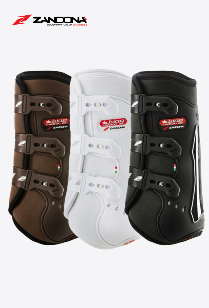 Zandona - KING CARBON AIR Gamaschen Hinten – Für Dressur